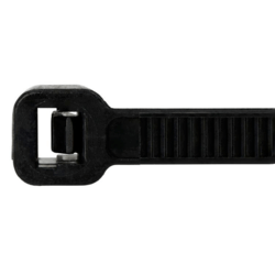 Black Cable Ties 450 x 7.6mm - 100 Pack
