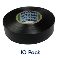 Insulation Tape 20mm x 19mm BLACK 10 PK