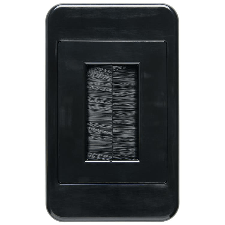 Classic Audio Visual Brush Plate- Black