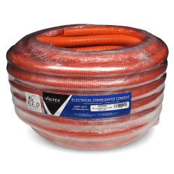 Flexi Corrugated Conduit (Orange) 32mm x 25m Roll