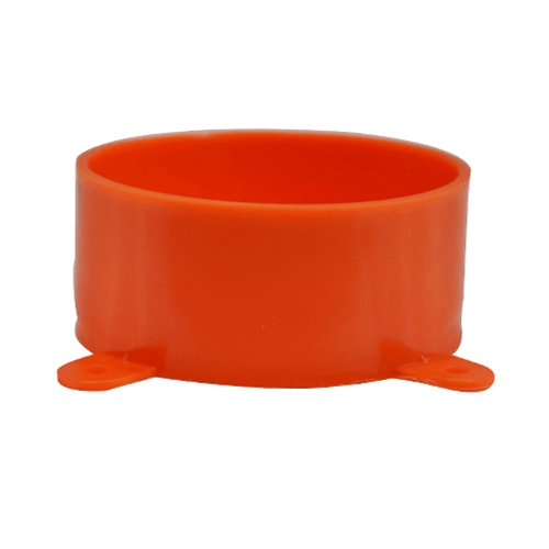 Orange Disposable Junction Box Lid - 20 Pack