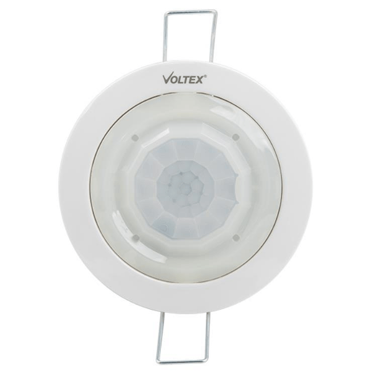 Voltex Indoor 360° Motion Sensor 64mm Cut-Out - IP23 - 2 Relay