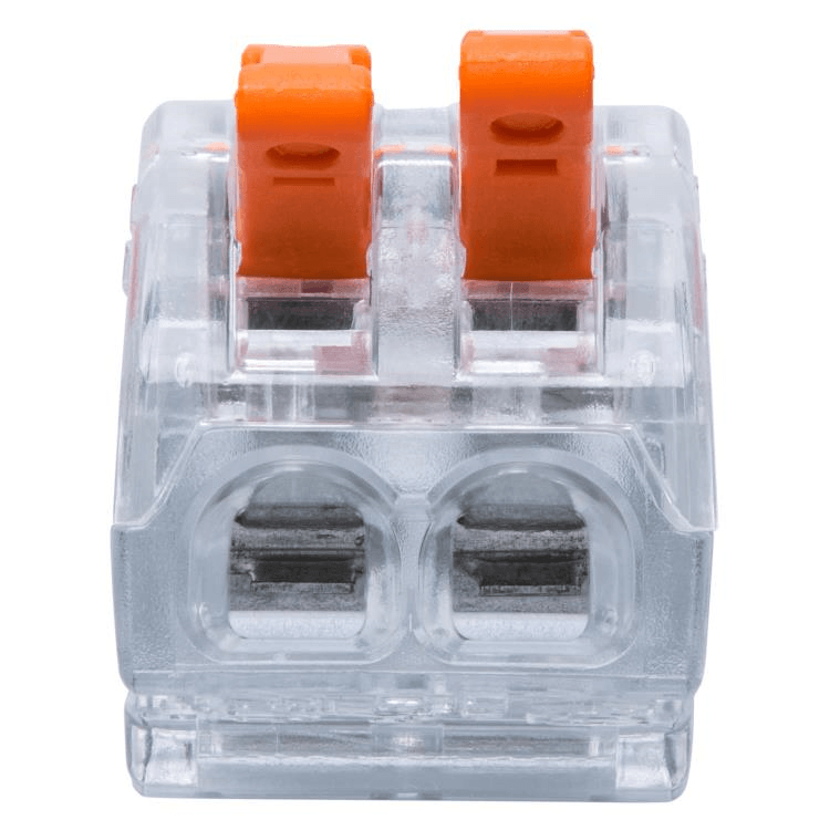 2-Conductor Terminal Blocks with levers - 100 Pack