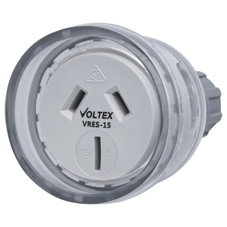 Voltex 15A 3 Pin Extension Socket - 10 Pack